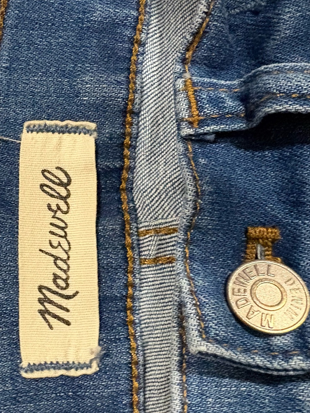 Madewell High End Women's Dark Blue Bootcut Jeans